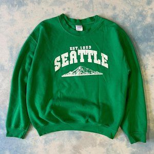 Green Seattle Sweatshirt